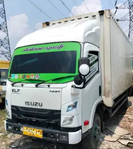 Isuzu Elf GIGA 150PS Long NMR 81Long Box Besi 5.7mtr Fulors Bio Solar