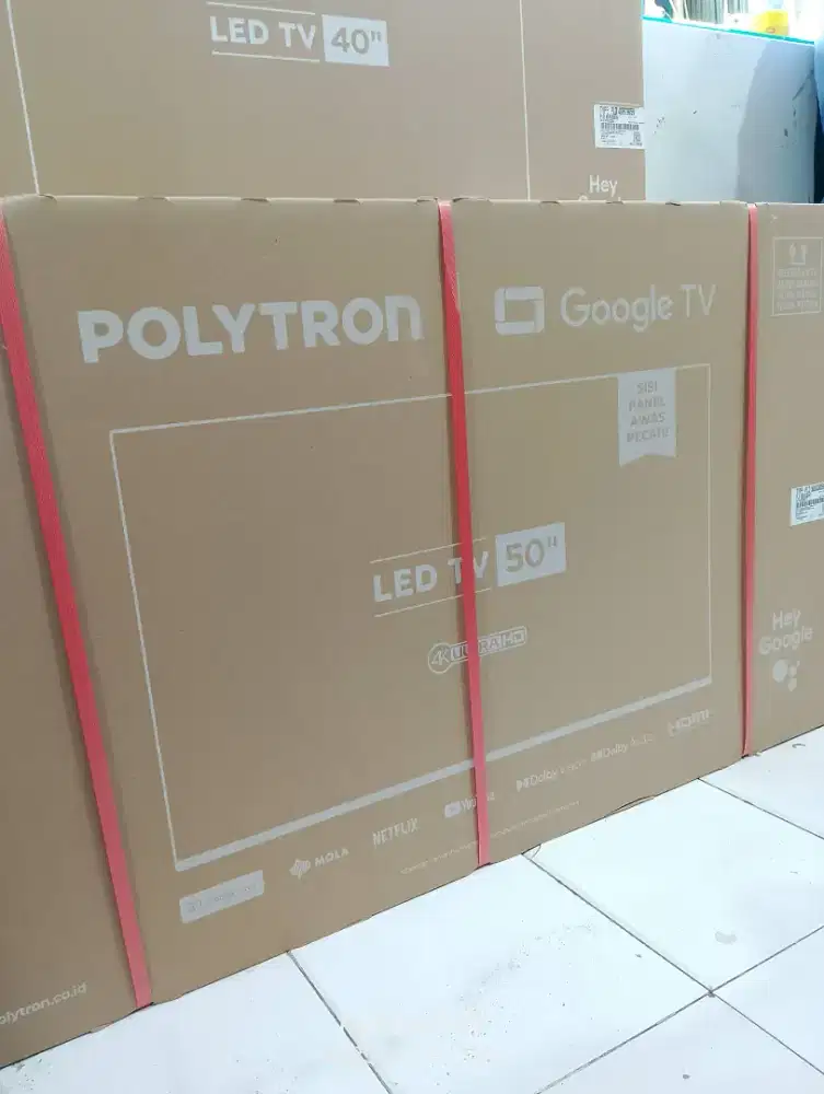 Tv Polytron 50 inch google tv uhd 4k