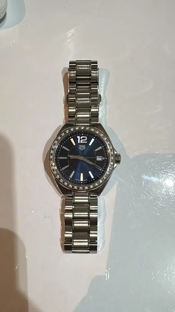 Jual cepat ! Jam tag heuer full diamond
