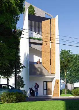 Ton - Dijual Rumah Kost Cempaka Mas 3,5 Lantai Furnish