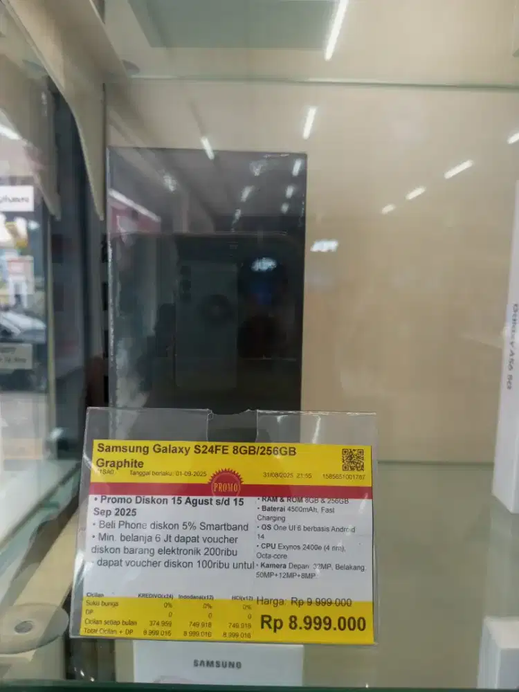 Samsung galaxy  S24FE  8/256GB