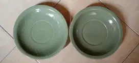 Piring Antik China Motif Ikan