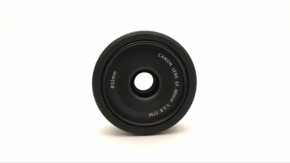 Lensa Canon 40mm f2.8 second mulus with box (ex datascrip)