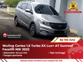 [ GARANSI 5TH ] Wuling Cortez 1.5 Turbo EX Lux+ Abu AT Facelift 2022/2