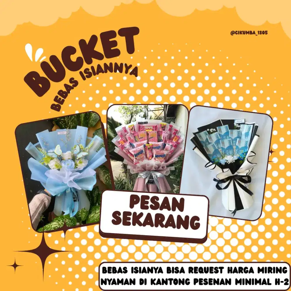Bucket snack harga murah meriah
