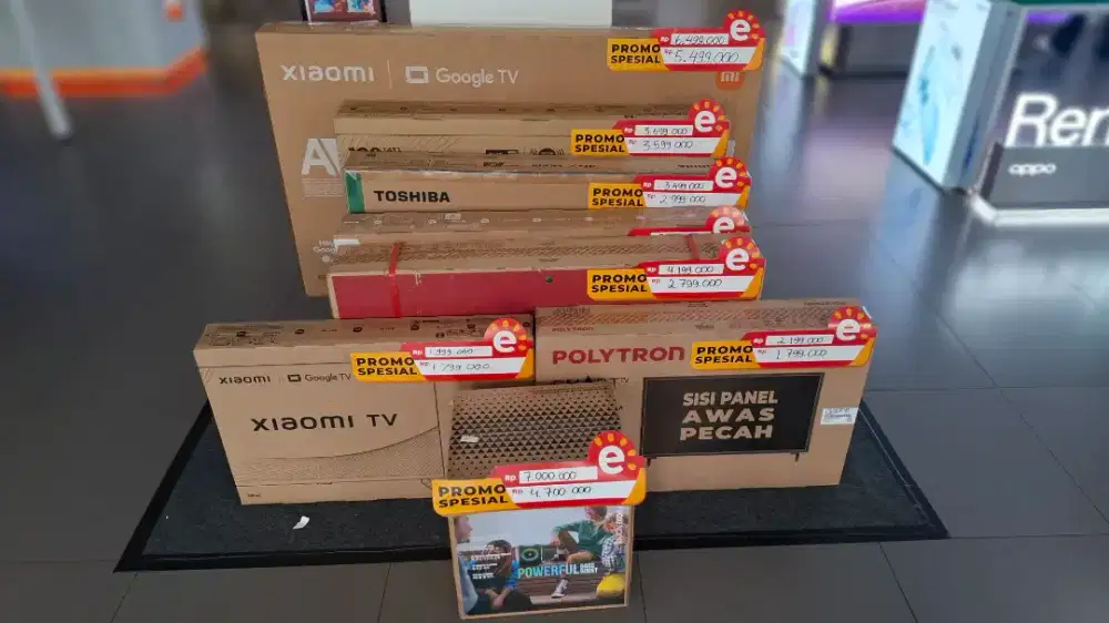GAS BISA CICILAN TV NIH CUMA 1JT AN AJA LOH GAS KE ERAFONE