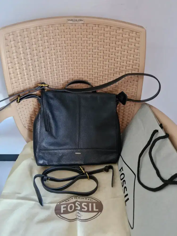 Tas Wanita Fossil Leather Authentic (second)