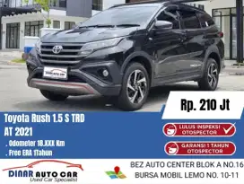 Rush TRD 2021 At Matic Full Ori Warenty 1Th Dp 25Juta *Dinar Auto*
