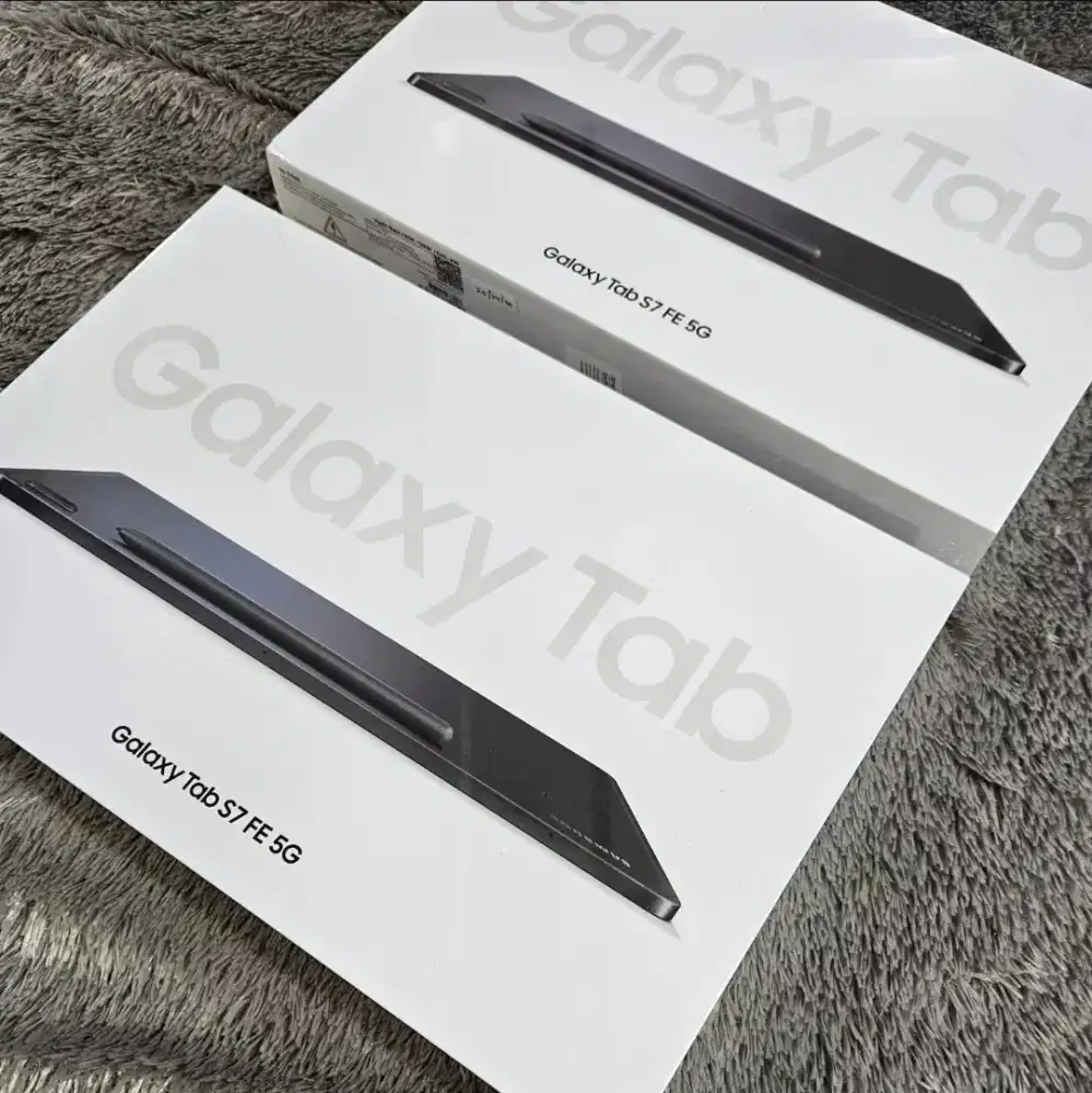 Samsung Tab S7 FE 5G new segel garansi resmi
