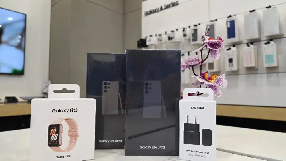 SAMSUNG GALAXY S24 ULTRA PROMO FREE GALAXY FIT3 +ADAPTOR 25W