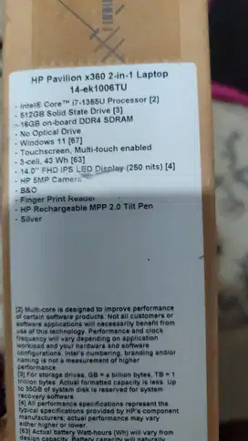 DIJUAL HP PAVILION X360