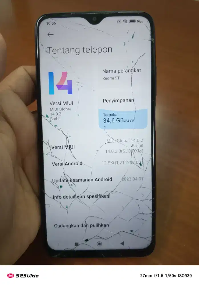 Xiaomi redmi 9t ram 4+1/64 normal