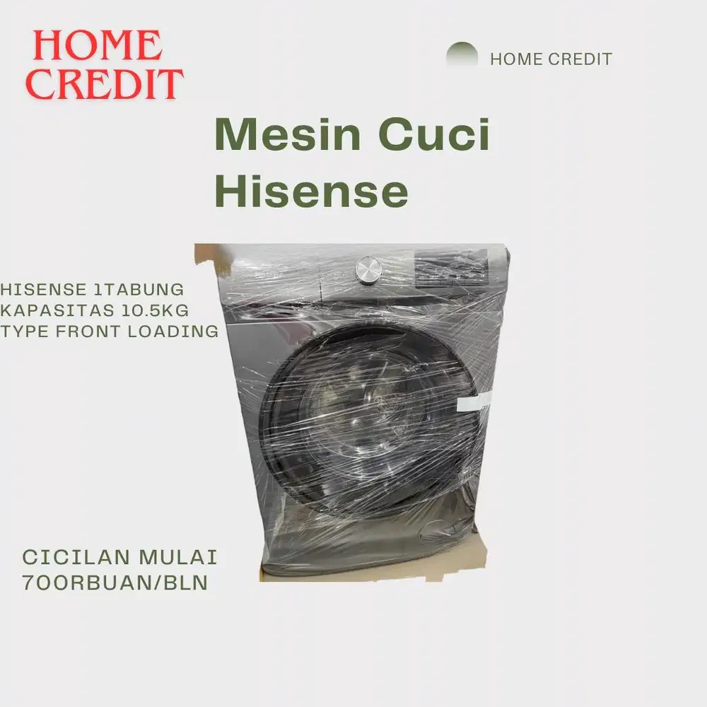 Mesin cuci Hisense 10.5KG