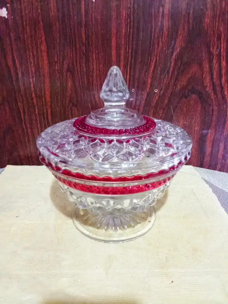 TOPLES WADAH KRISTAL BOHEMIA