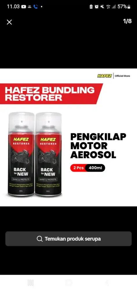 Pengkilap body motor