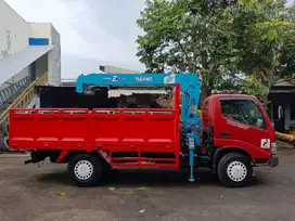 Di jual TMC 3 ton 4 section | di jual truck crane 3 ton 4 section