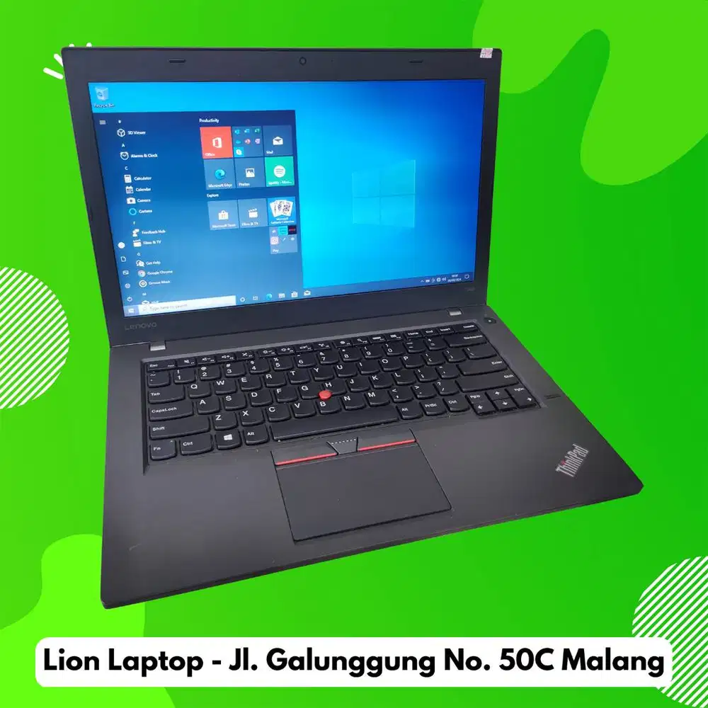 RAM 8GB Core i5 SSD 256GB Lenovo Thinkpad T460 [19|09]