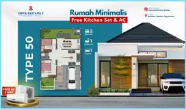 Rumah Murah Jogja Row Jalan Lebar 6 Meter di Bantul