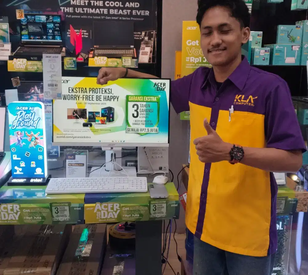 Ready Acer SIO ACX - Core i5 ada promo Cashback dan free 2x cicilan