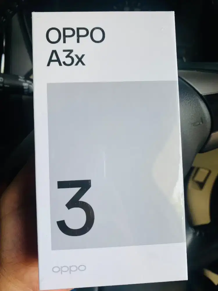 Oppo A3x 4+4/64 Baru Segelbox