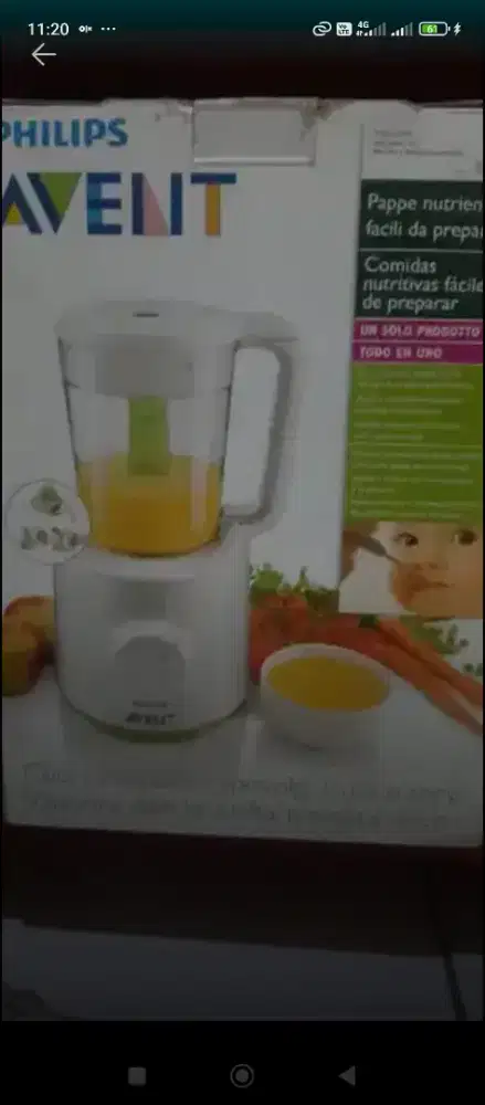 Advent Philips Blender Mpasi.
