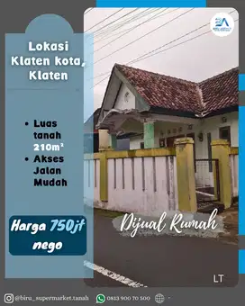 Rumah Strategis di Klaten Kota