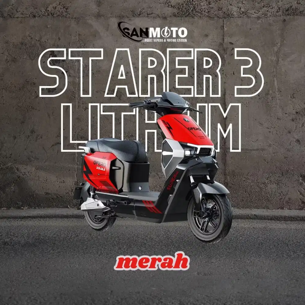 sepeda listrik ofero stareer 3 lithium