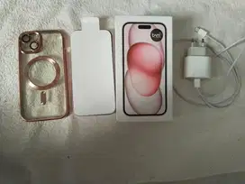 Iphone 15 PINK 128 GB Full Set Garansi On