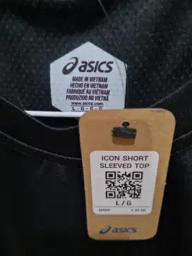 Baju Kaos Dryfit Asics , Original