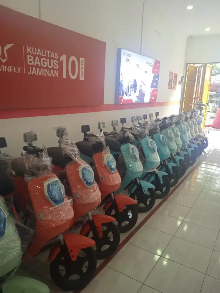 SHOROOM RESMI SEPEDA LISTRIK OTOBOT UWINFLY RANGKASBITUNG