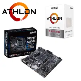 AMD Athlon 3000G 3,5 GHz Segel BOX + Asus Prime A320M-K AM4