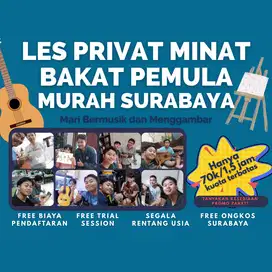 Les Privat Minat Bakat Pemula Murah Surabaya