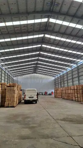 DISEWAKAN Gudang Strategis akses kontainer 40 bisa sewa bulanan Bekasi