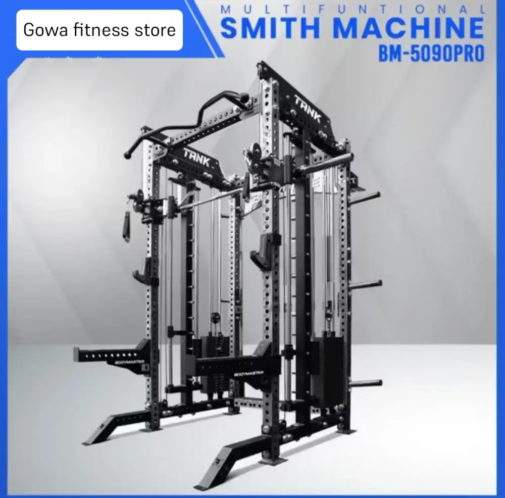 BODYMASTER Smith Machine BM-5090PRO Komersial Power Rack Gym Fitness