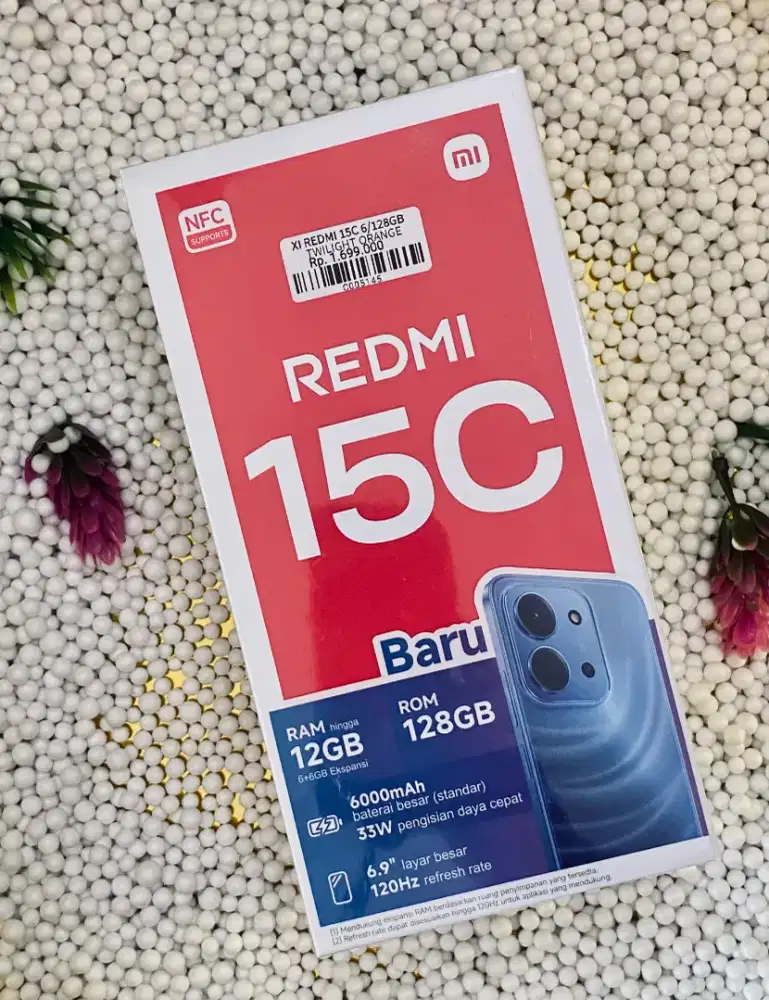 REDMI 15C RAM 12/128GB