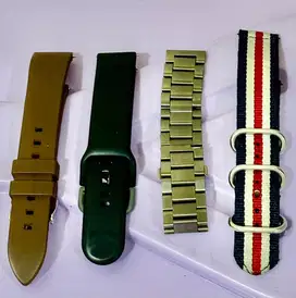 Strap Jam Tangan Size 20mm for Smartwatch 4 pasang