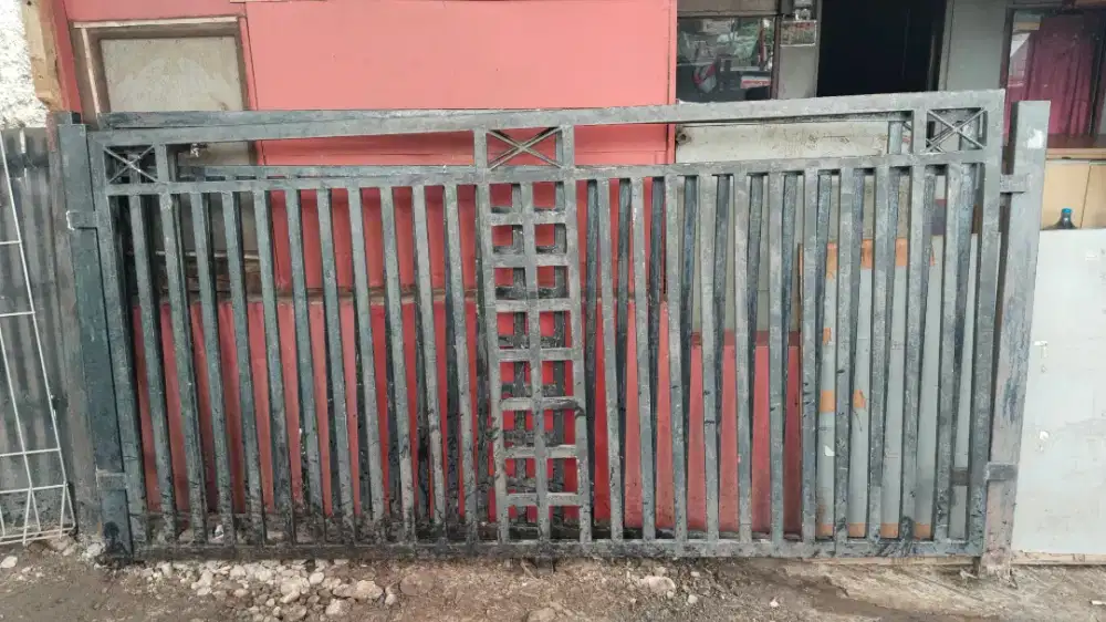 Pagar besi hollow 2unit