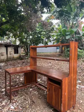 Meja kayu jati masih bagus