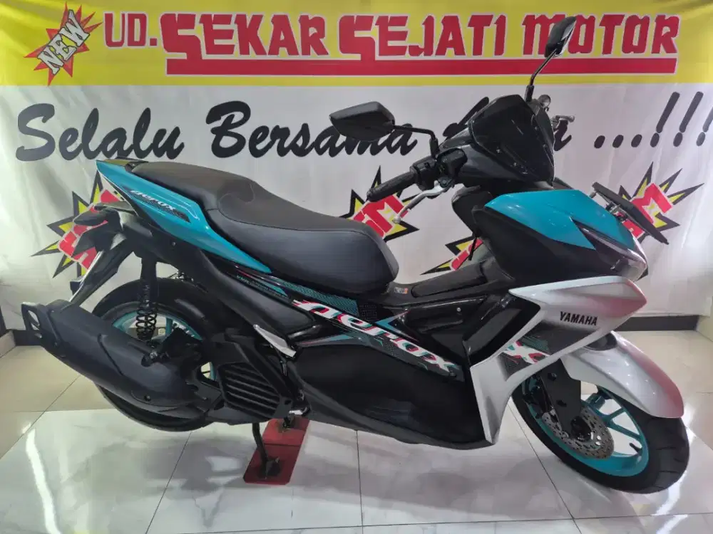 New Yamaha Aerox 155cc blue core
