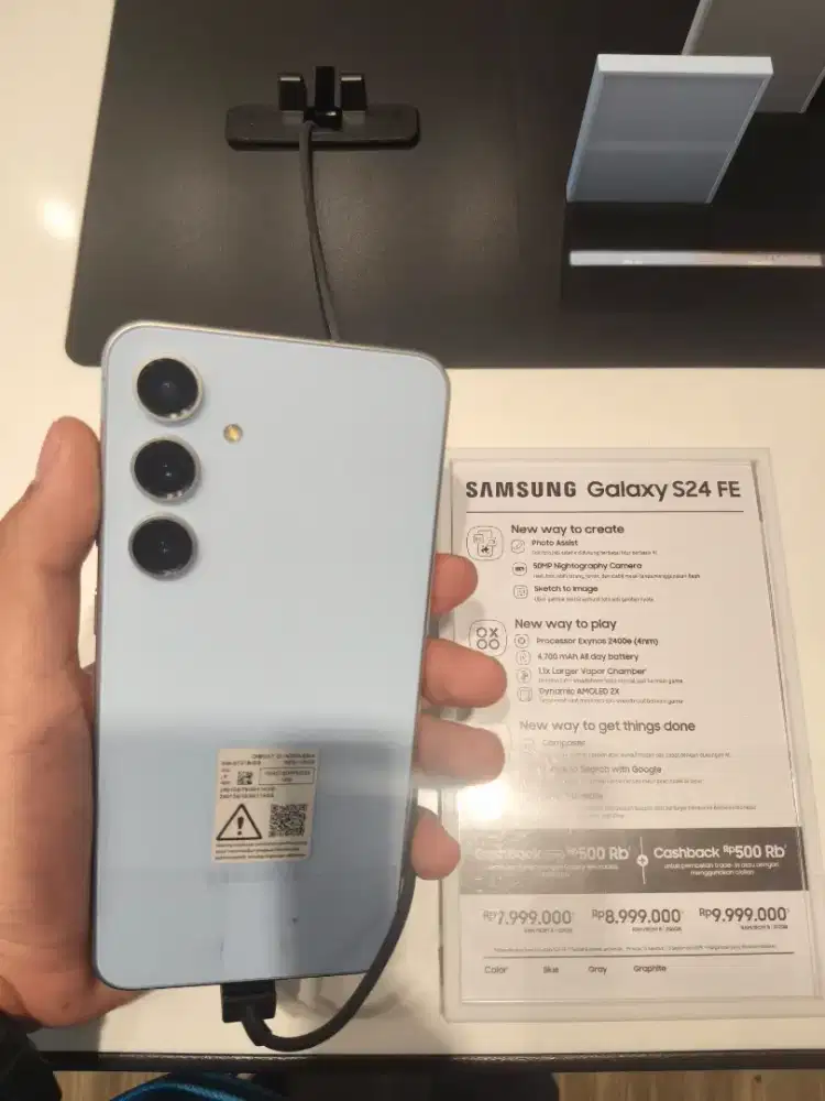 Samsung Galaxy S24 Fe Termurah Garansi Resmi‼️