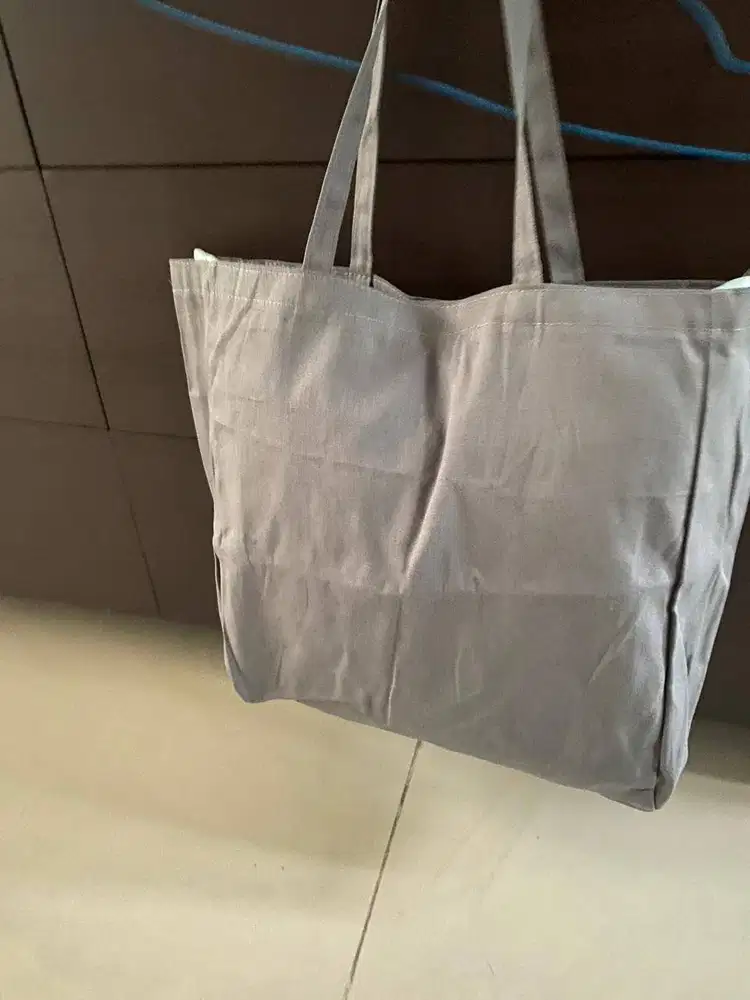 TAS KAIN KANVAS ABU ABU  - PRELOVED LIKE NEW