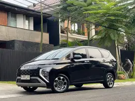 Hyundai Stargazer Prime Metik 2022 Hitam Capt Seat