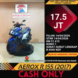 YAMAHA AEROX 155 R TH 2017 BISA BAYAR VIA CC / PAYLATER