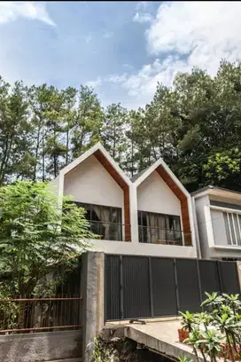 JUAL 2 VILLA AKTIF FULLY FURNISHED  DI SARIWANGI BANDUNG BARAT