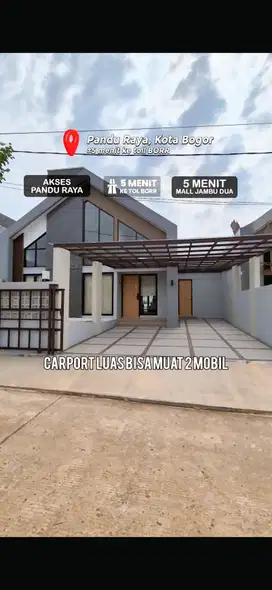Rumah 1lt Luas Fasade Instagramable dan Aestetik di Lokai Strategis