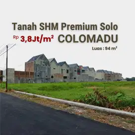 PREMIUM Kawasan Perumahan Colomadu, 5 Menit Ramada Hotel, SHM