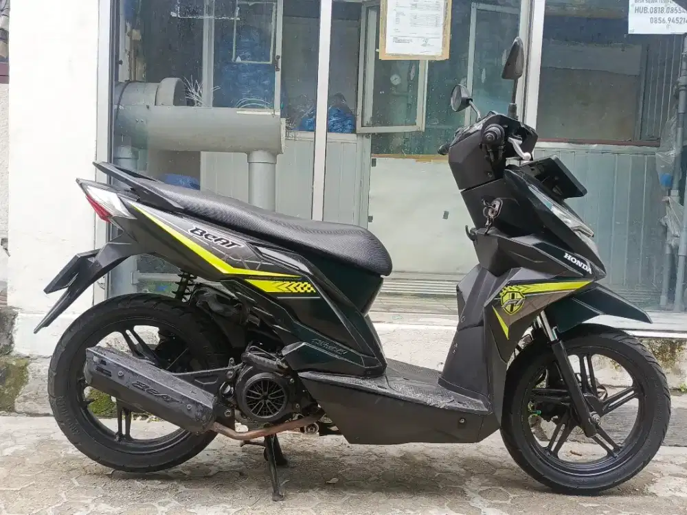 Beat Eco thn 2017 komplit pajak hidup