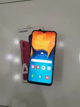 Samsung A20 3/32 Super Amoled Mulus Lengkap