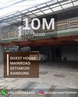 PENGINAPAN AKTIF LOKASI SUPER STRATEGIS DI MAINROAD SETIABUDI BANDUNG