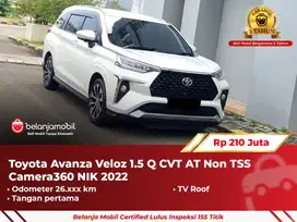 [ GARANSI 5TH ] Toyota Avanza Veloz 1.5 Q CVT AT Non TSS 2022/2023
